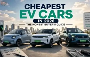 Cheapest EV Cars in 2026 – The Honest Buyer’s Guide Cheapest EV cars in 2026 lineup including Chevrolet Bolt, Nissan Leaf, and Hyundai Kona Electric