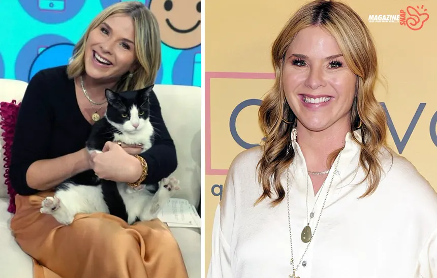 Jenna Bush Hager Net Worth - Today Show co-host and author smiling on set
