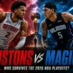Pistons vs Magic Game Prediction - Detroit Pistons and Orlando Magic face off in Game 7 of the 2026 NBA Playoffs