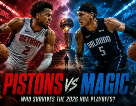Pistons vs Magic Game Prediction - Detroit Pistons and Orlando Magic face off in Game 7 of the 2026 NBA Playoffs