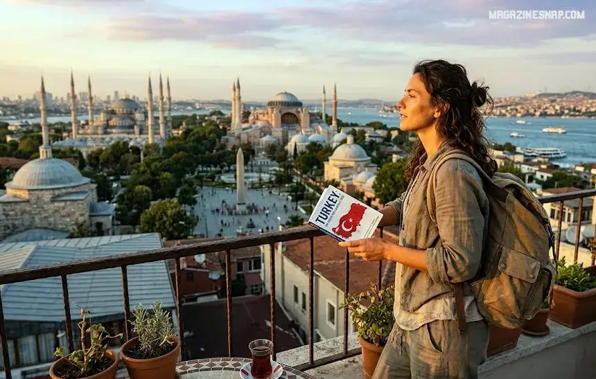 Places to Visit in Turkey – The Only Guide You Actually Need Scenic view of the best places to visit in Turkey including Istanbul skyline and Cappadocia hot air balloons