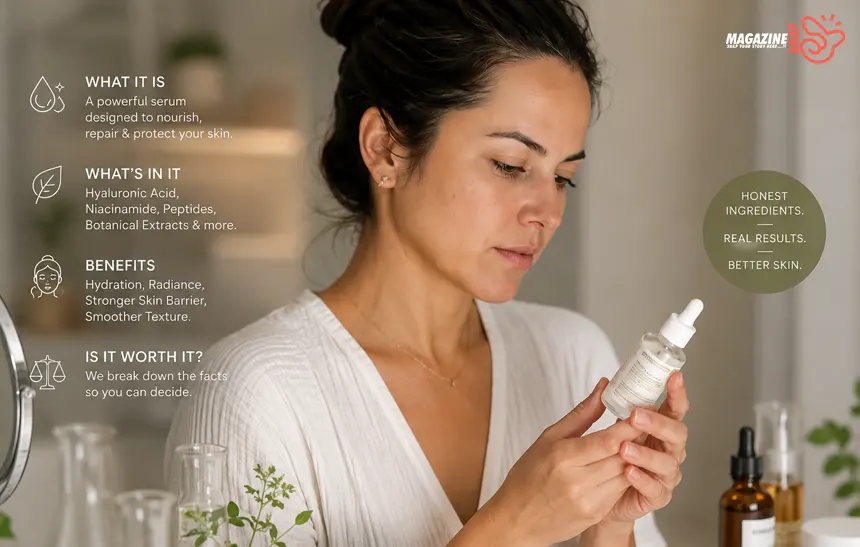 Serum Qawermoni for Skin – What It Really Is, What’s In It, and Whether It’s Worth It Serum Qawermoni facial serum bottle with skincare ingredients on a clean white background