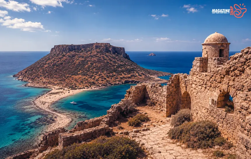 The Abandoned Pirate Fort Near Crete, Greece