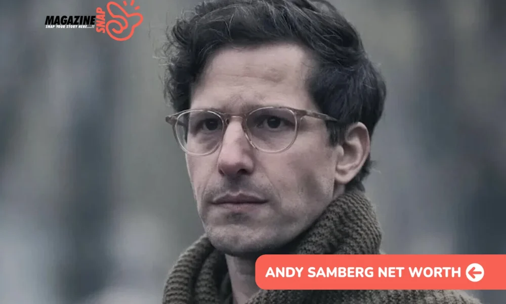 Andy Samberg Net Worth – $125K Per Episode Added Up Andy Samberg in glasses and a knit scarf, close-up for the Andy Samberg net worth article