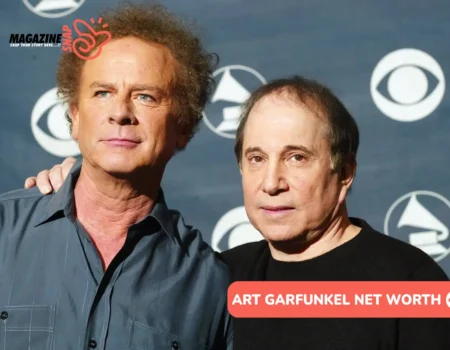 Art Garfunkel, pictured with Paul Simon, in a promotional photo for the Art Garfunkel net worth article