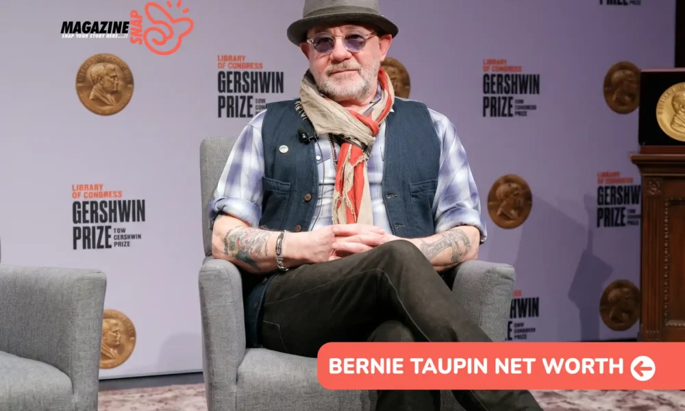 Bernie Taupin seated at Library of Congress Gershwin Prize event, Bernie Taupin net worth article photo